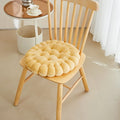 Large Biscuit Shape Plush Cushion,Soft Creative Pillow Chair Seat Pad, Decorative Cookie Japanese Tatami Back Cushion