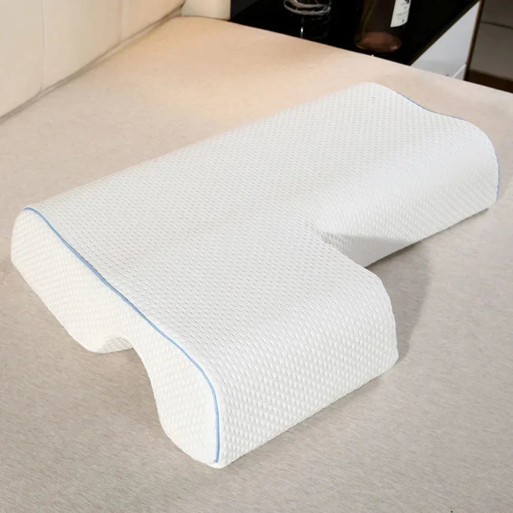 Memory Foam Pillow Comfort Couples Hugging Pillow, Anti Hand Pressure Side Sleep Slow Rebound Pillow Perfect Gifts Arm Rest Slee